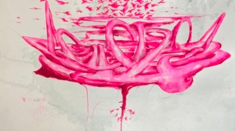 Acrylic on paper - 22 x 30 inches